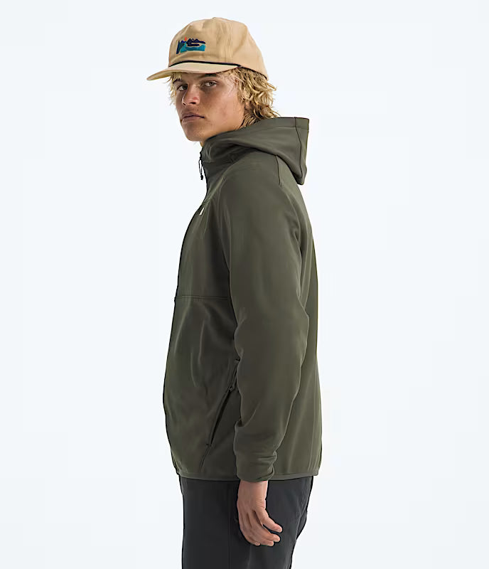 The North Face - Mens TNF Performance Fleece Full Zip Hoodie - New Taupe Green