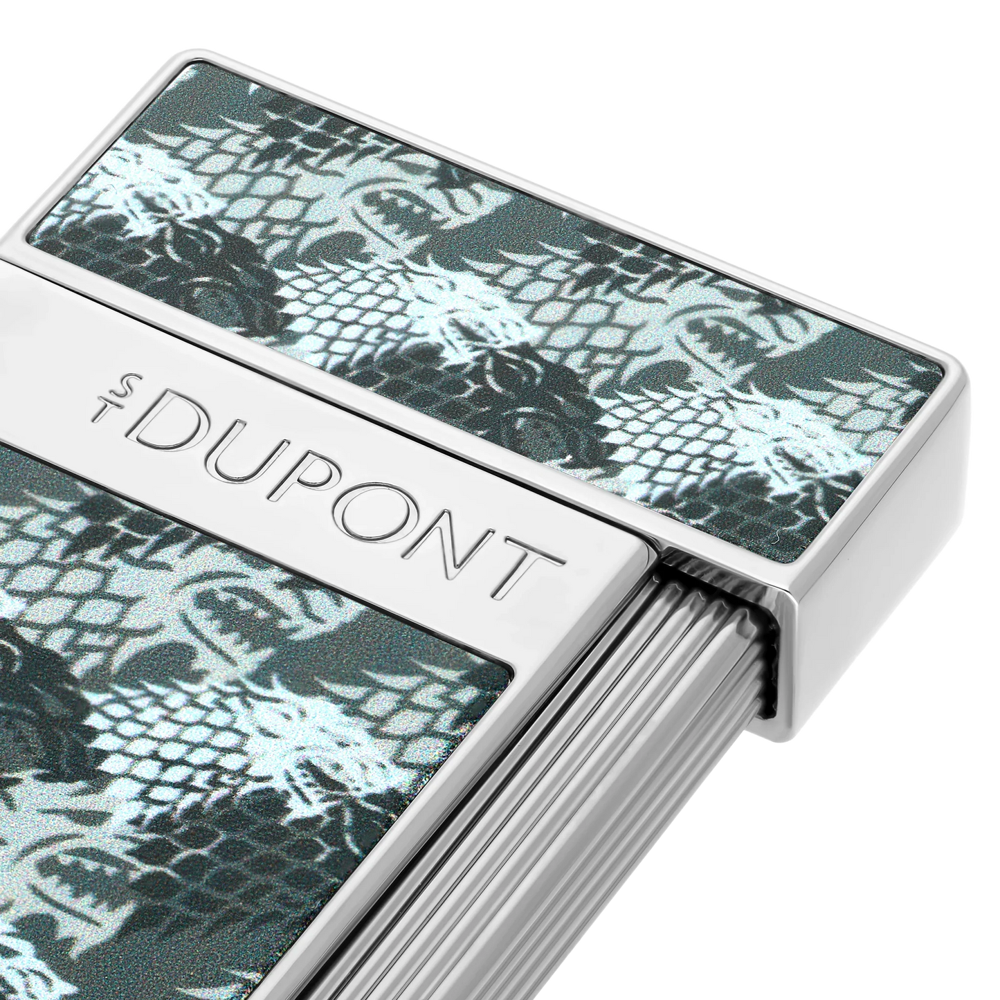 S.T. DUPONT Slimmy Lacquered Game of Thrones Light Grey Lighter/Briquet 028113
