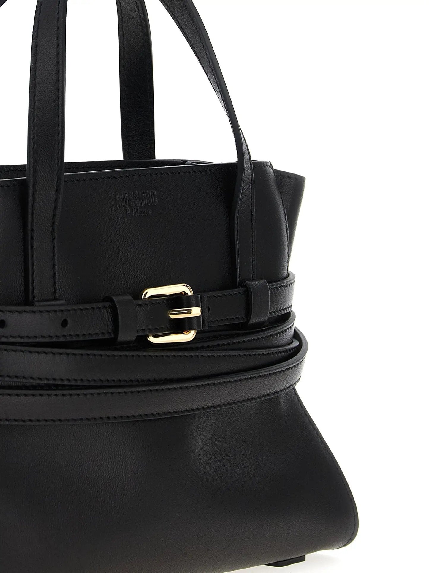 Moschino Black Polyester Handbag