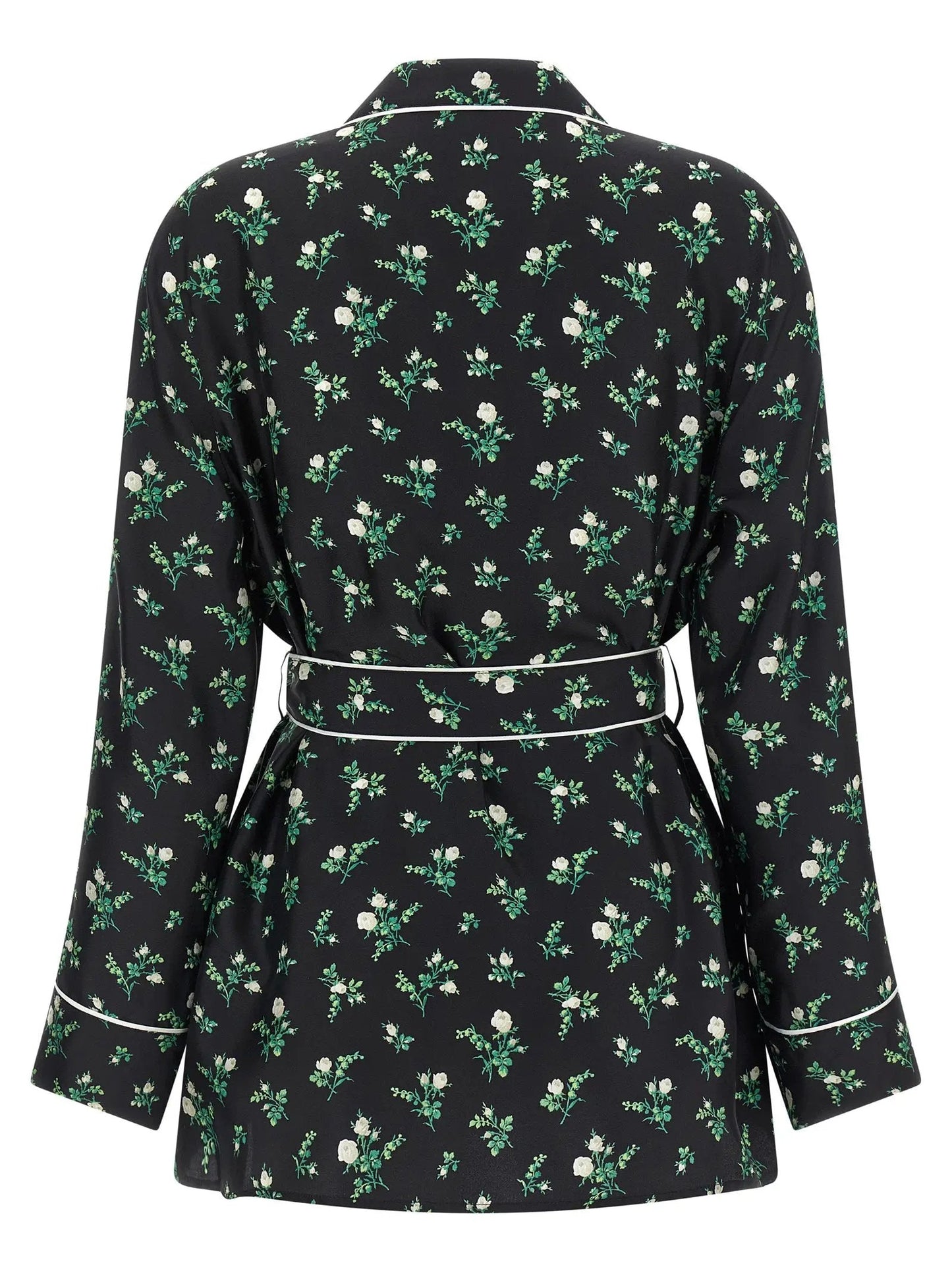 Dolce & Gabbana Black Silk Blouse