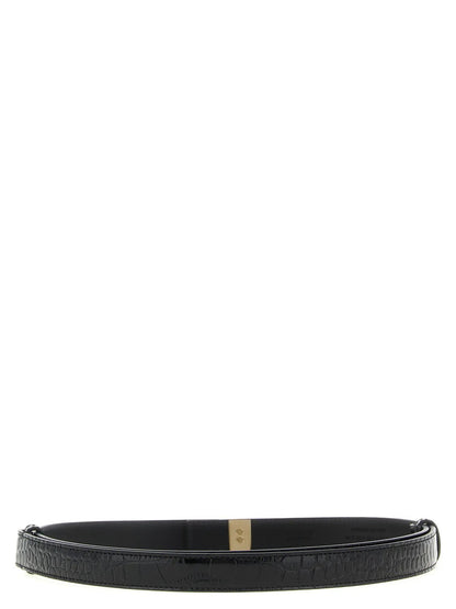 Tom Ford Black Calfskin Regular Belt