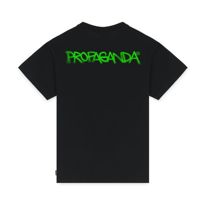 PROPAGANDA T-shirt Logo Spray art. 26SSPRTS632 col. BLACK