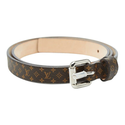 Louis Vuitton Monogram Belt 70 Brown Leather