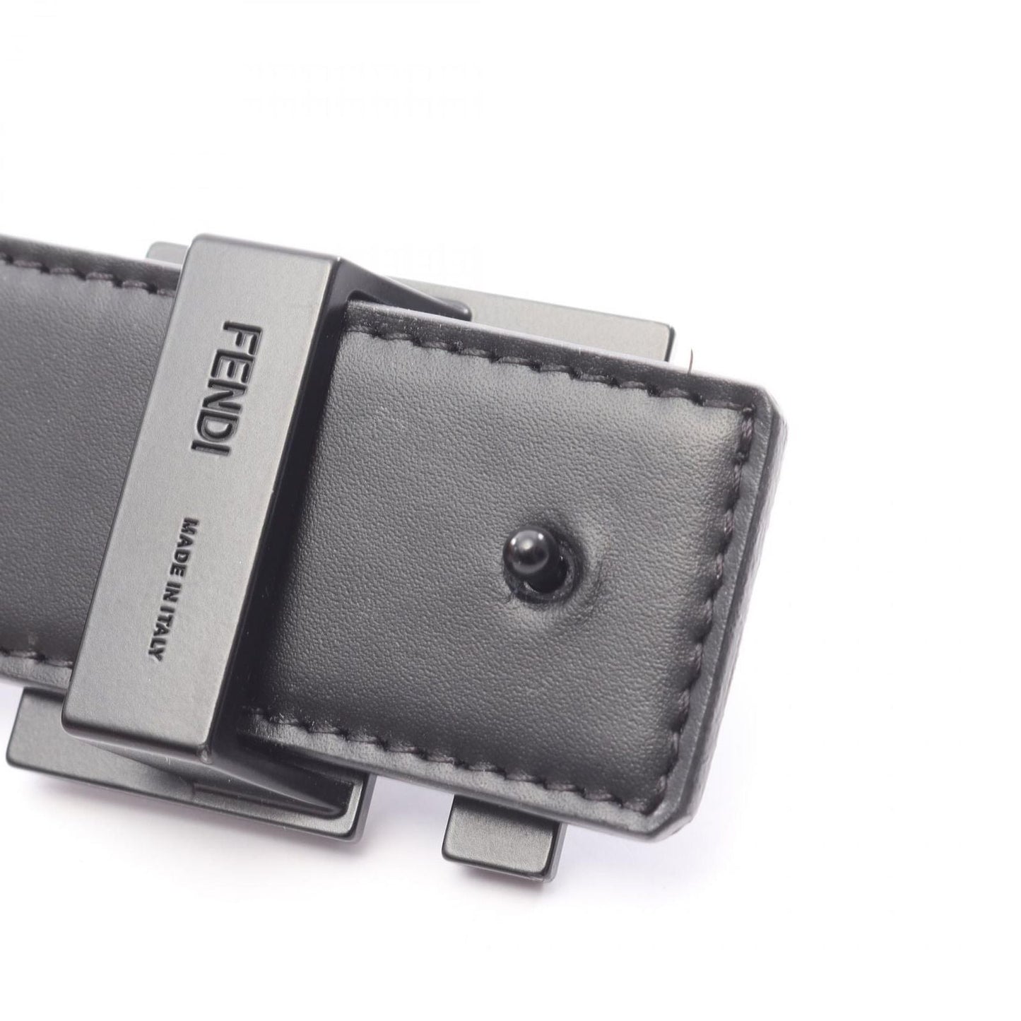 Fendi Belt FF Square Reversible Leather