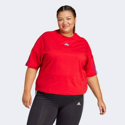 Women's adidas Future Icons 3-Stripes Tee (Plus Size)