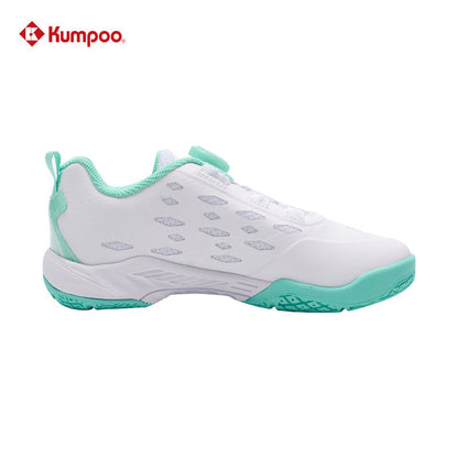 Kumpoo KH-J08 Badminton Shoe (White/Green)