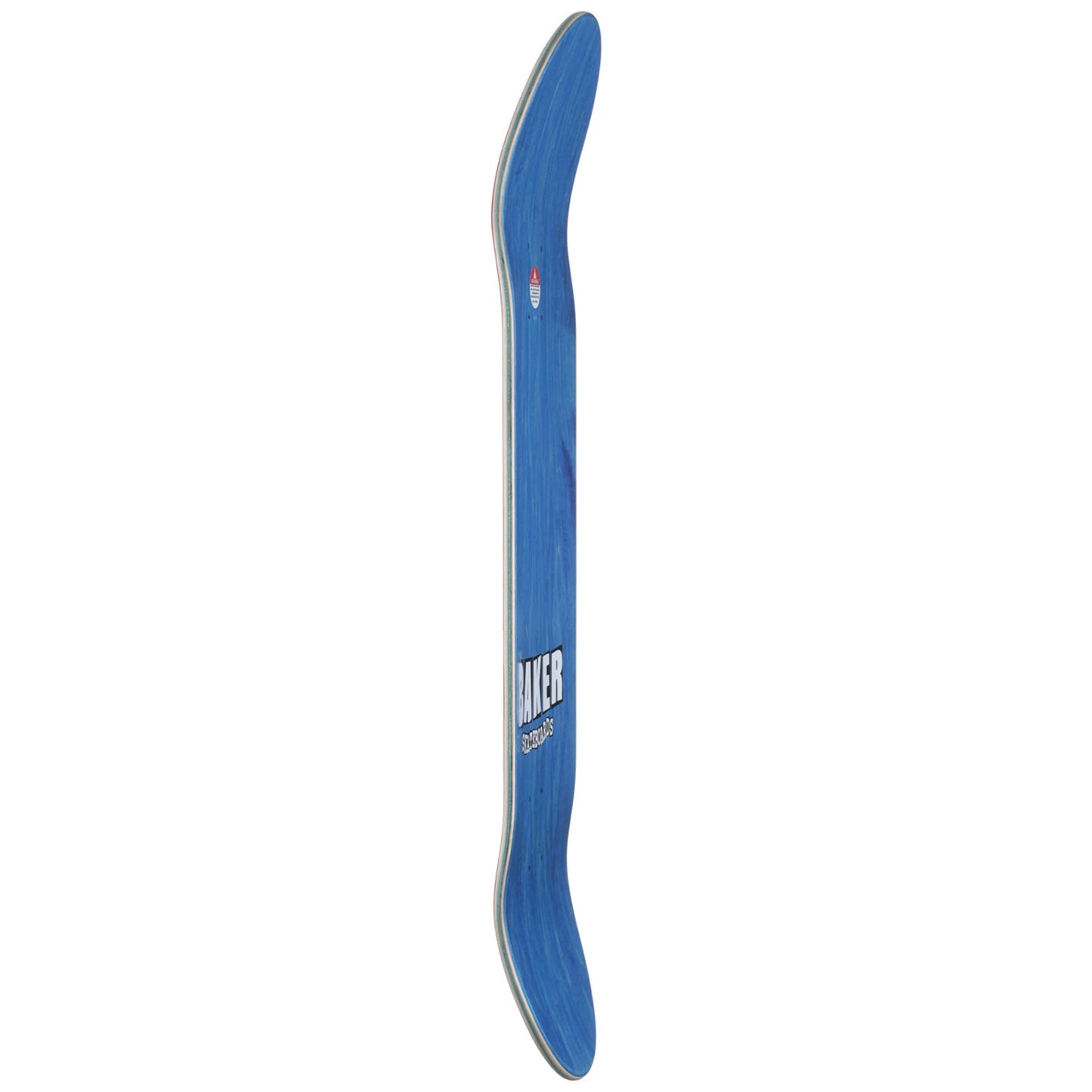Baker Deck Brand Logo White 8.5"