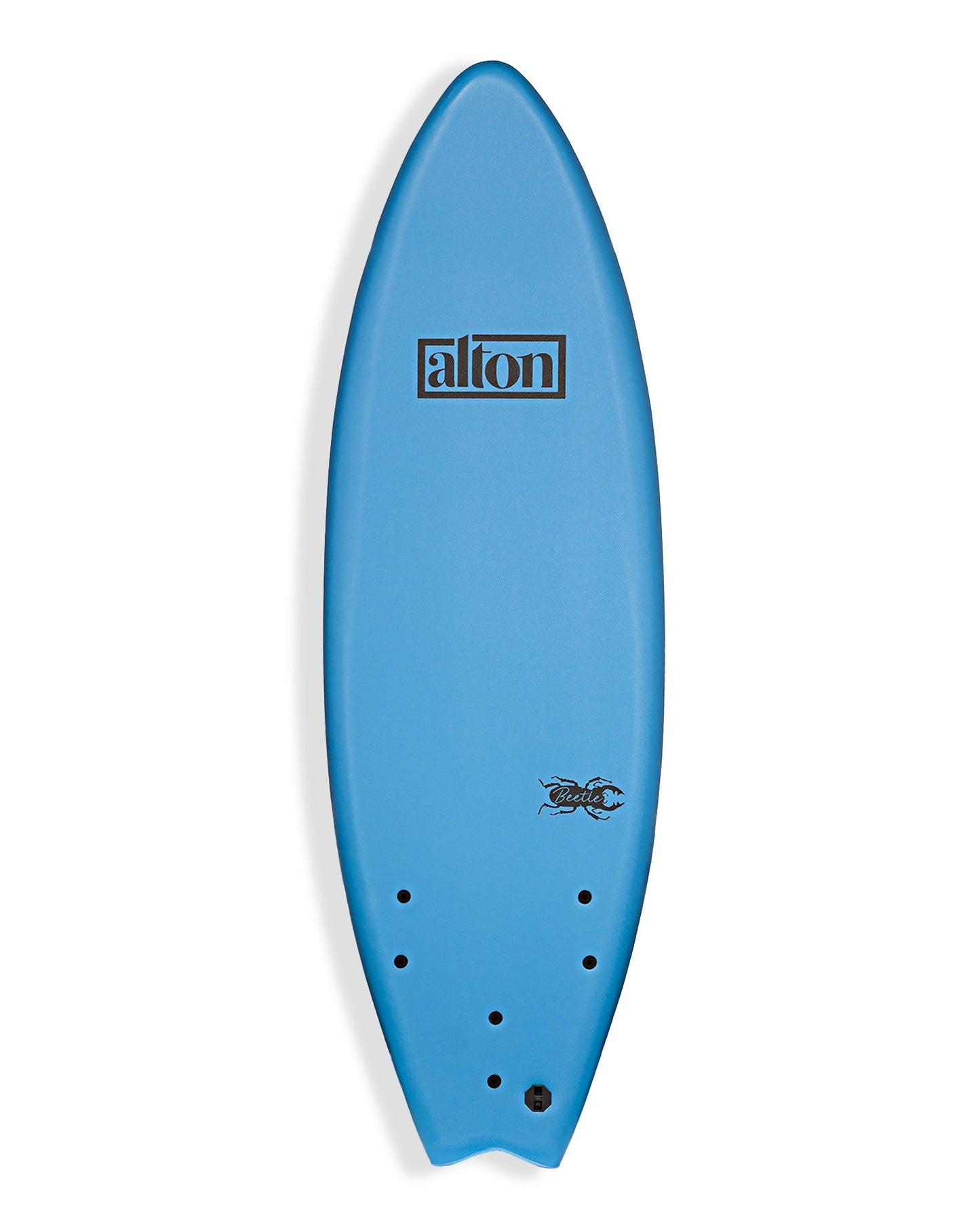 BEETLE 5'5 Soft Top Surfboard - Blue/Green