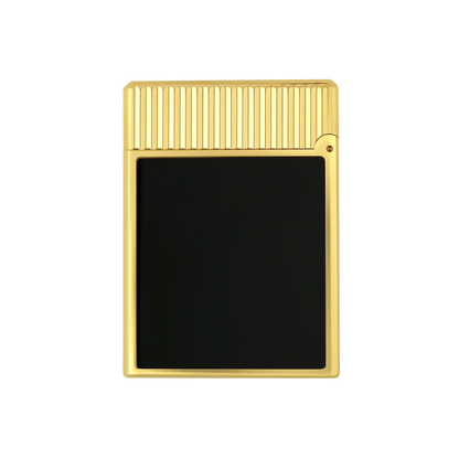 S.T. Dupont Ligne 1 Black Lacquered Gold Lighter/Briquet C14120