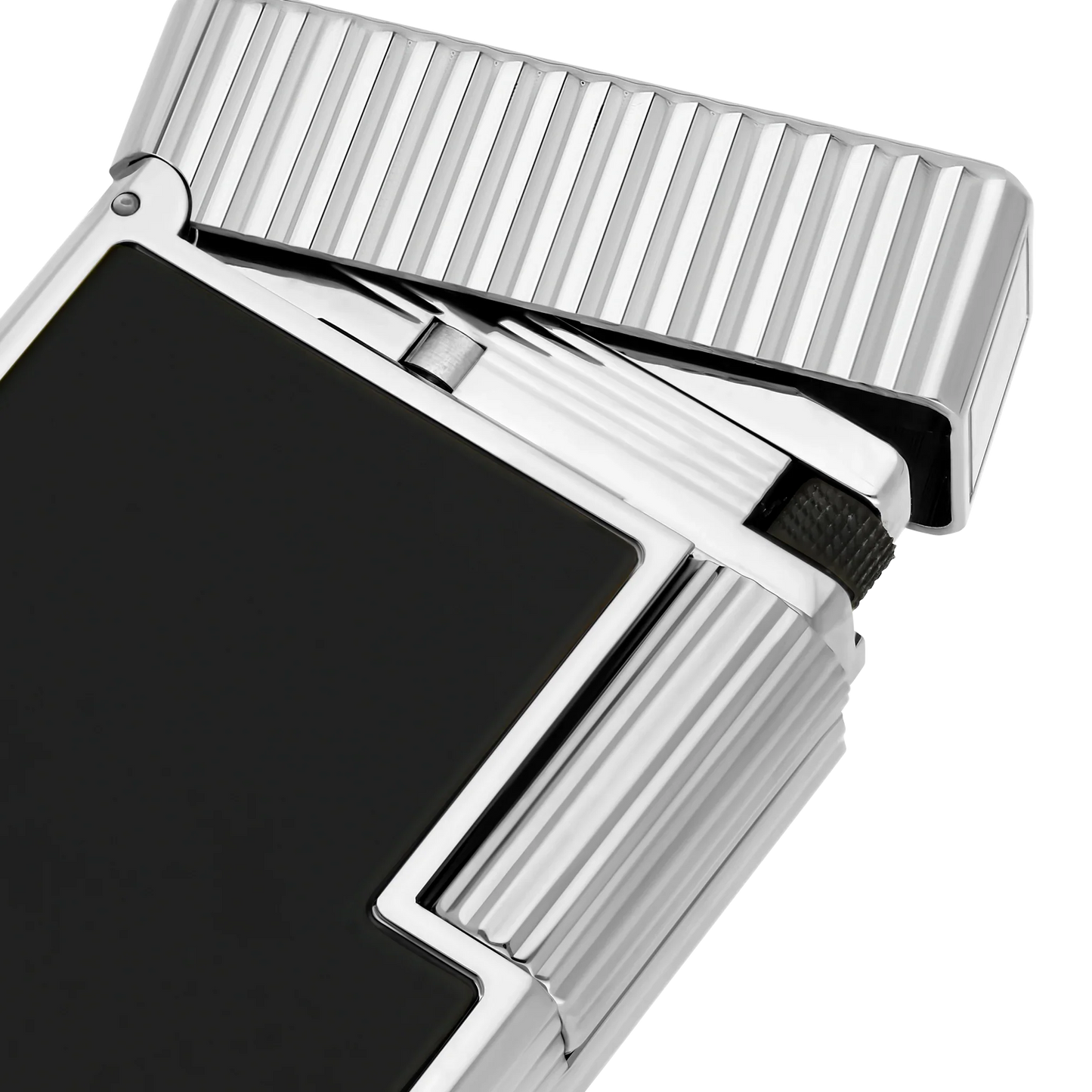 S.T. Dupont Ligne 1 Black Lacquered Palladium Lighter/Briquet C14121