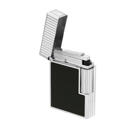 S.T. Dupont Ligne 1 Black Lacquered Palladium Lighter/Briquet C14121