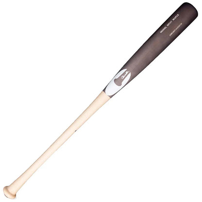 Chandler MT27 Maple Wood Baseball Bat (-2 to -3) End Loaded Power Hitter Long Barrel Performance Cut Natural | Palladium MLB Ink Dot Approved