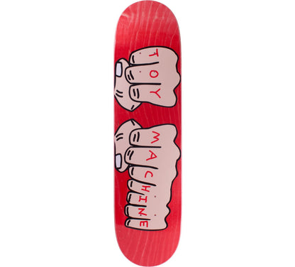 Toy Machine Deck FISTS LG 8.25" (ASSORTED COLORS)
