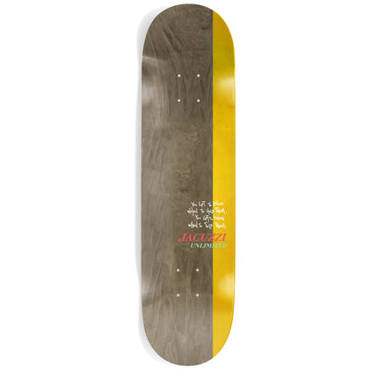 Jacuzzi Skateboard Deck Michael Pulizzi Hold Em Green 8.375" x 32.1"