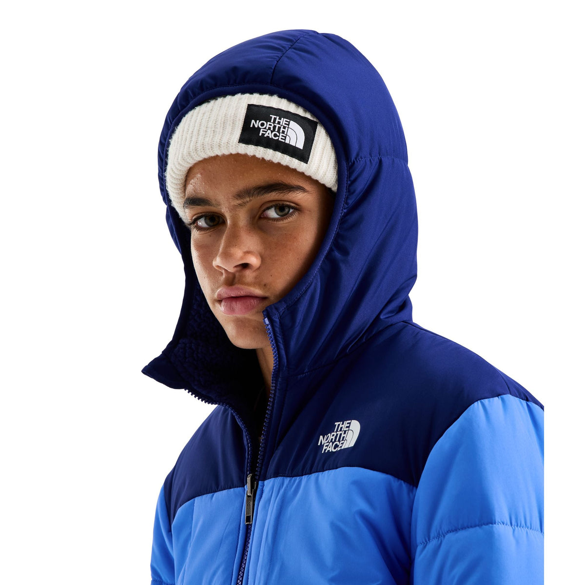 The North Face Boys' Reversible Shasta Full Zip Hooded Jacket