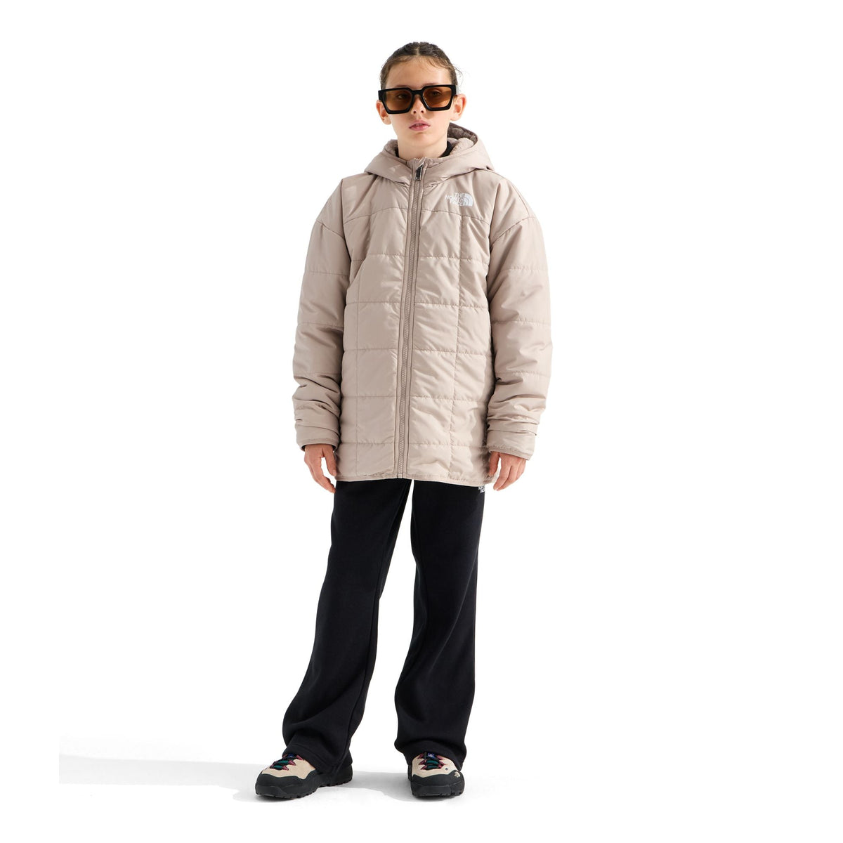 The North Face Girls' Reversible Shasta Short Parka