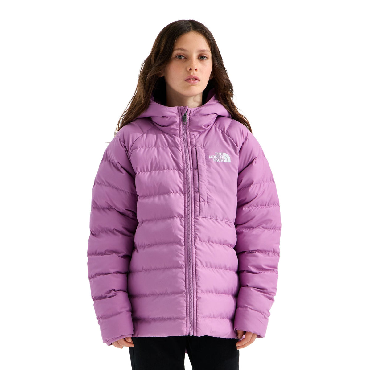 The North Face Girls' Reversible Perrito Hooded Jacket