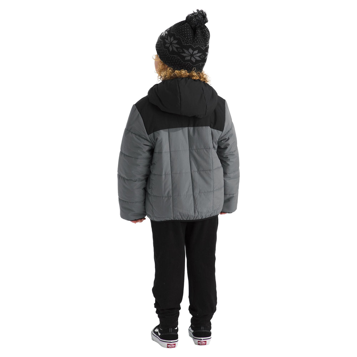 The North Face Boys' Reversible Shasta Full Zip Hooded Jacket