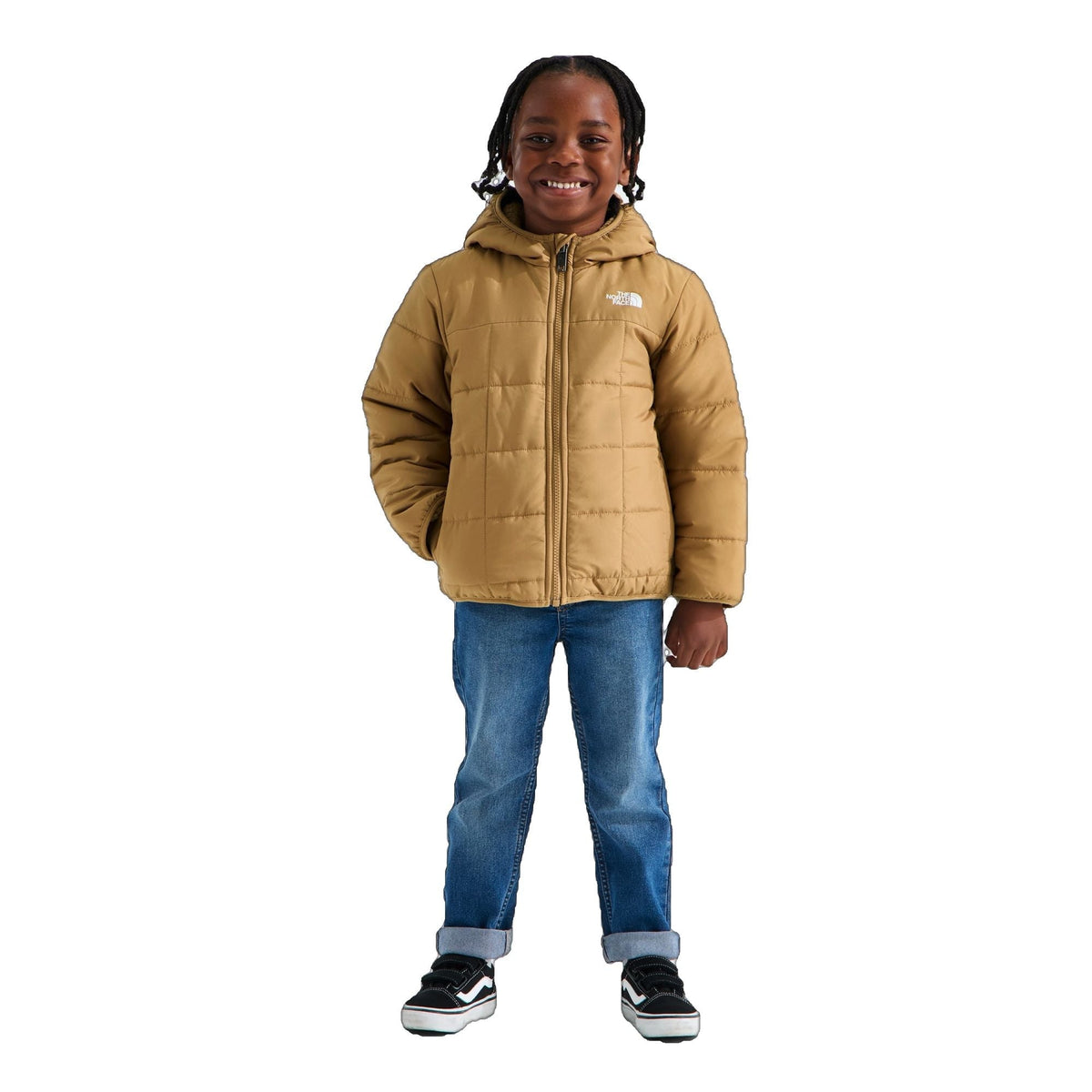 The North Face Boys' Reversible Shasta Full Zip Hooded Jacket