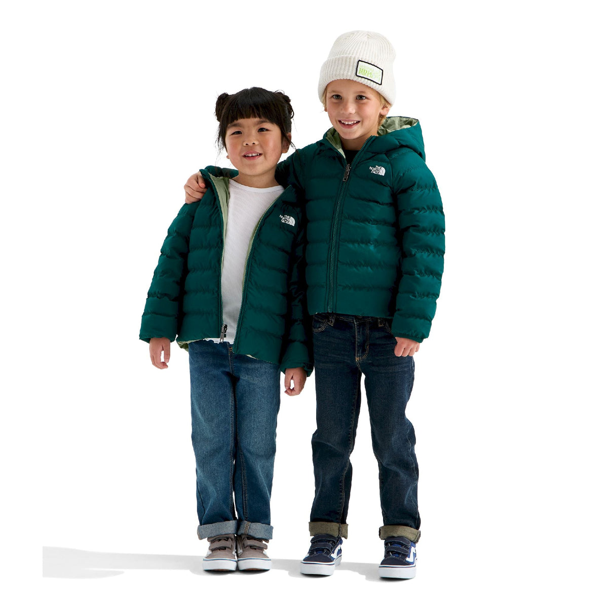 The North Face Kids' Reversible Perrito Hooded Jacket