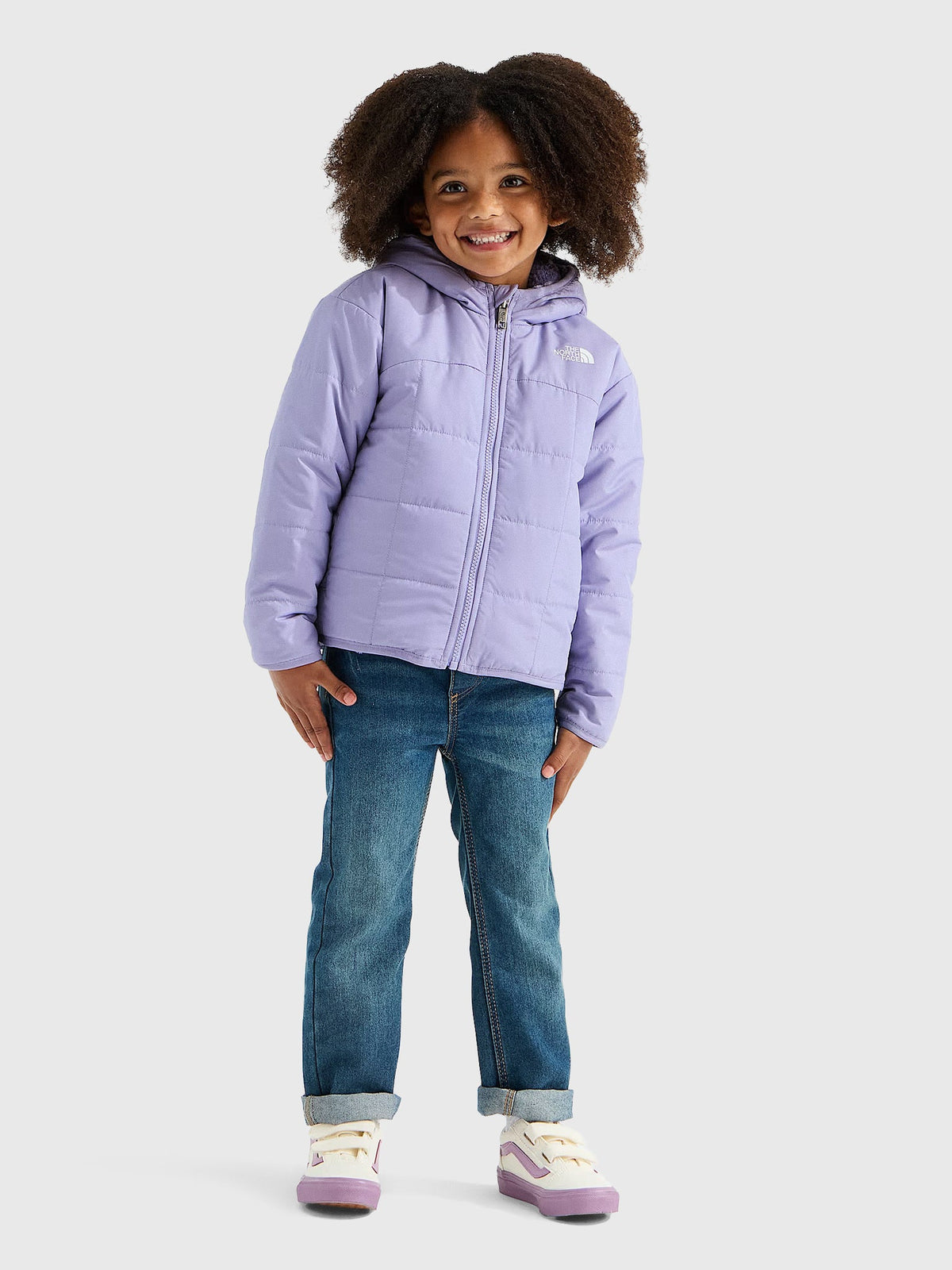 The North Face Kids' Reversible Shasta Full-Zip Hooded Jacket