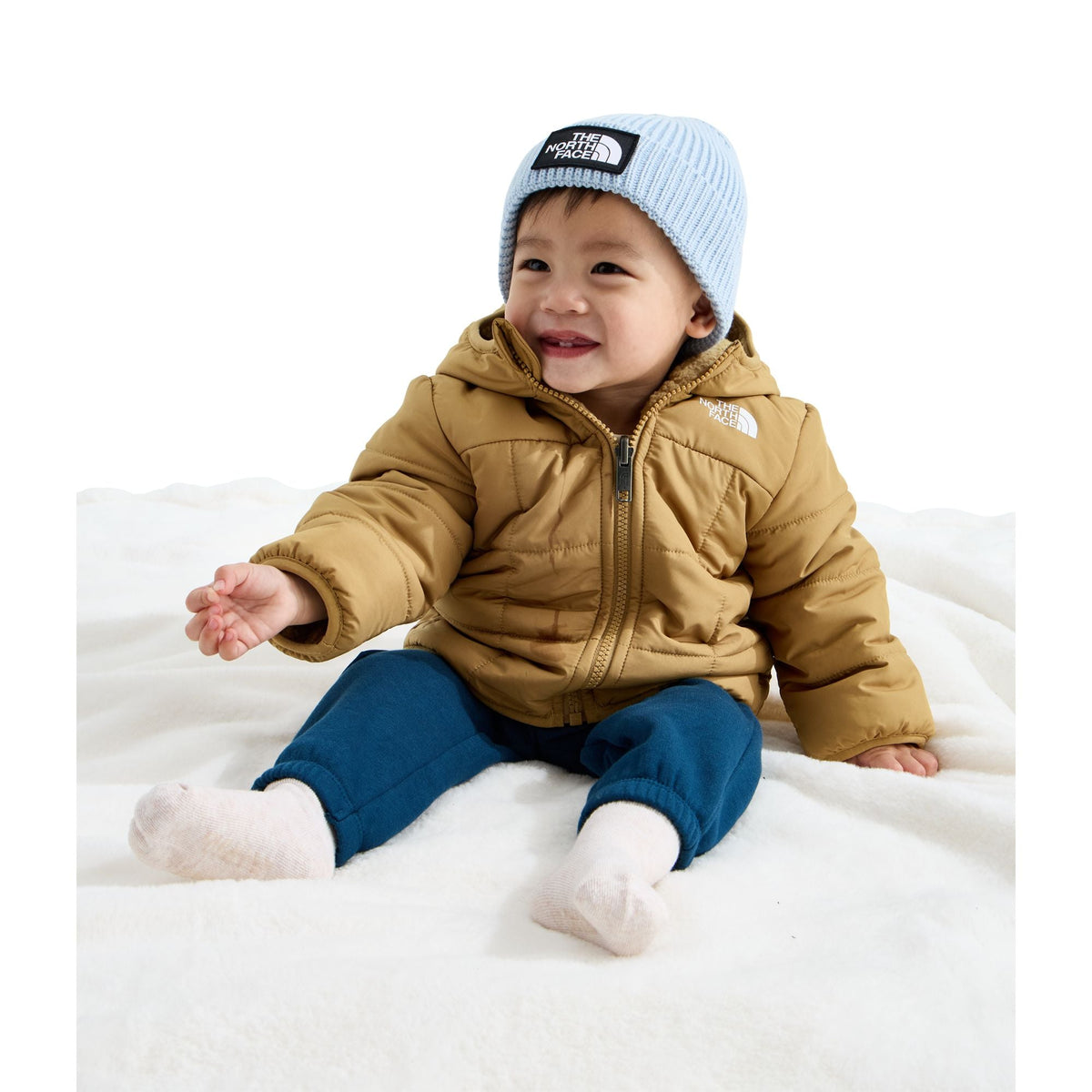 The North Face Baby Boys' Reversible Shasta Full Zip Hooded Jacket