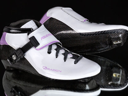 Powerslide Dragon White Boot Only