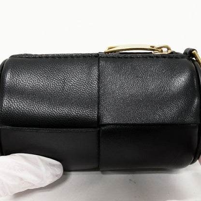 Bottega Veneta Airpods Case Accessory Cassette Calfskin Black Earphone
