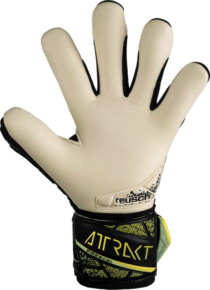 Reusch ATTRAKT FREEGEL GOLD FINGER SUPPORT JUNIOR Goalkeeper Glove