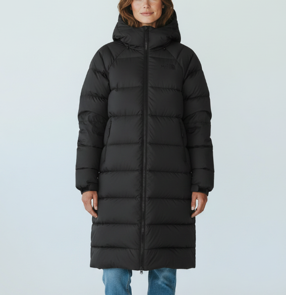 The North Face Women's Hydrenalite City Long Down Hooded Pka