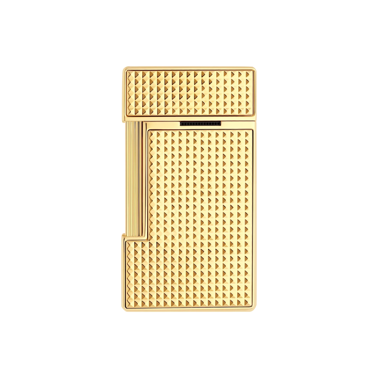 S.T. DUPONT SLIMMY DIAMOND HEAD GOLD LIGHTER/BRIQUET 028009