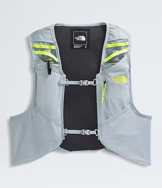 The North Face - Sunriser Run Vest 8 - Frost Grey/Fizz Lime