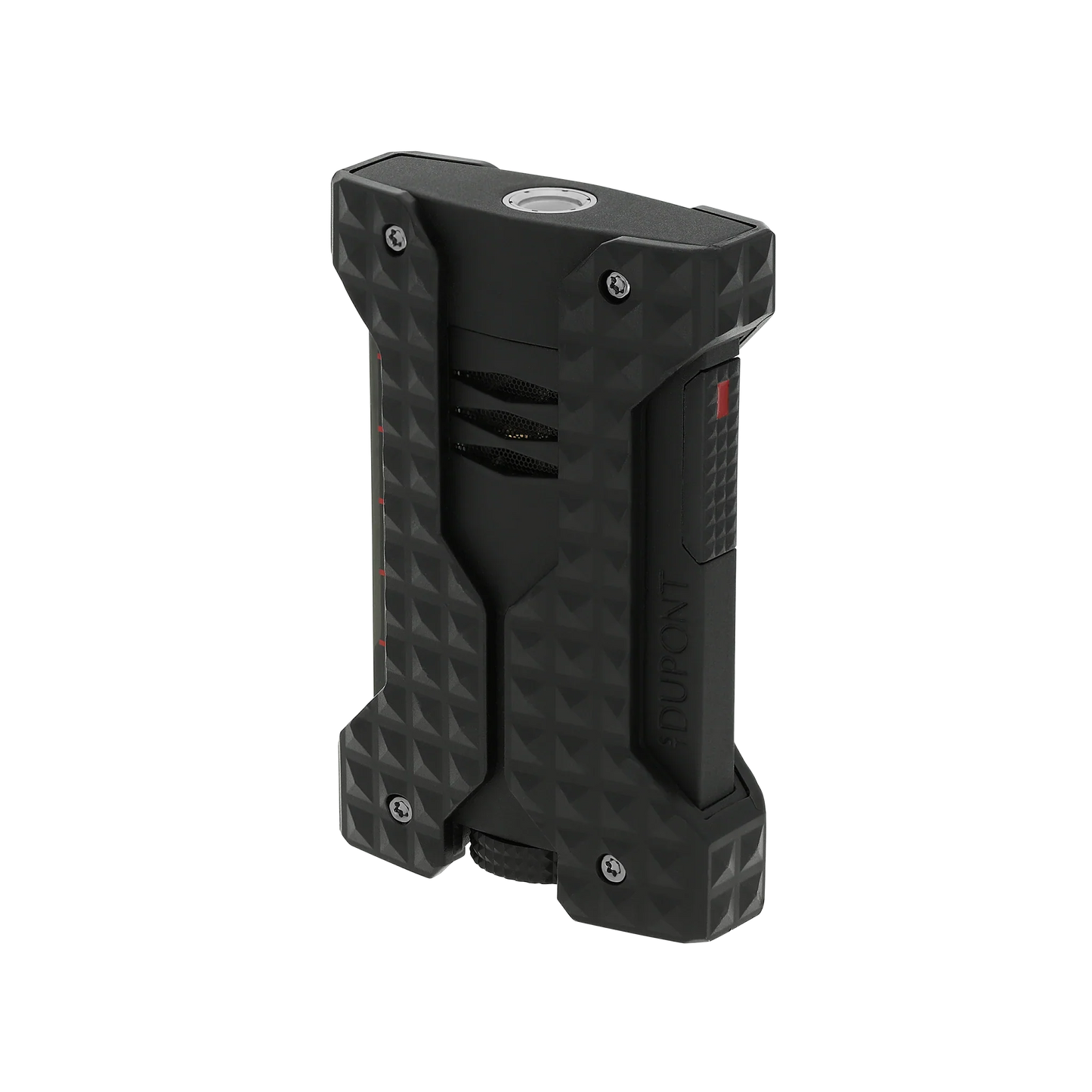 S.T. Dupont Windproof Brushed Black Lighter/Briquet W21323