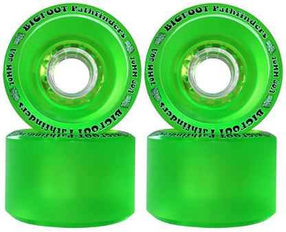 Moose Pintail 9" x 43" Longboard Neon Green Complete