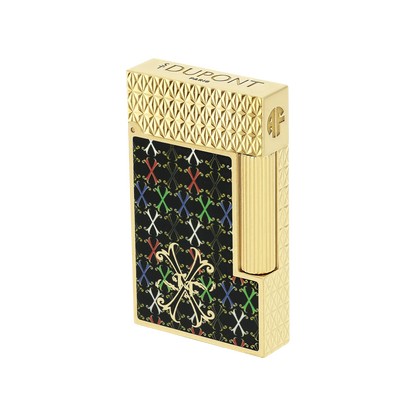 S.T. Dupont Ligne 2 Fuente Lacquered Multicolor Lighter/Briquet C16060CL