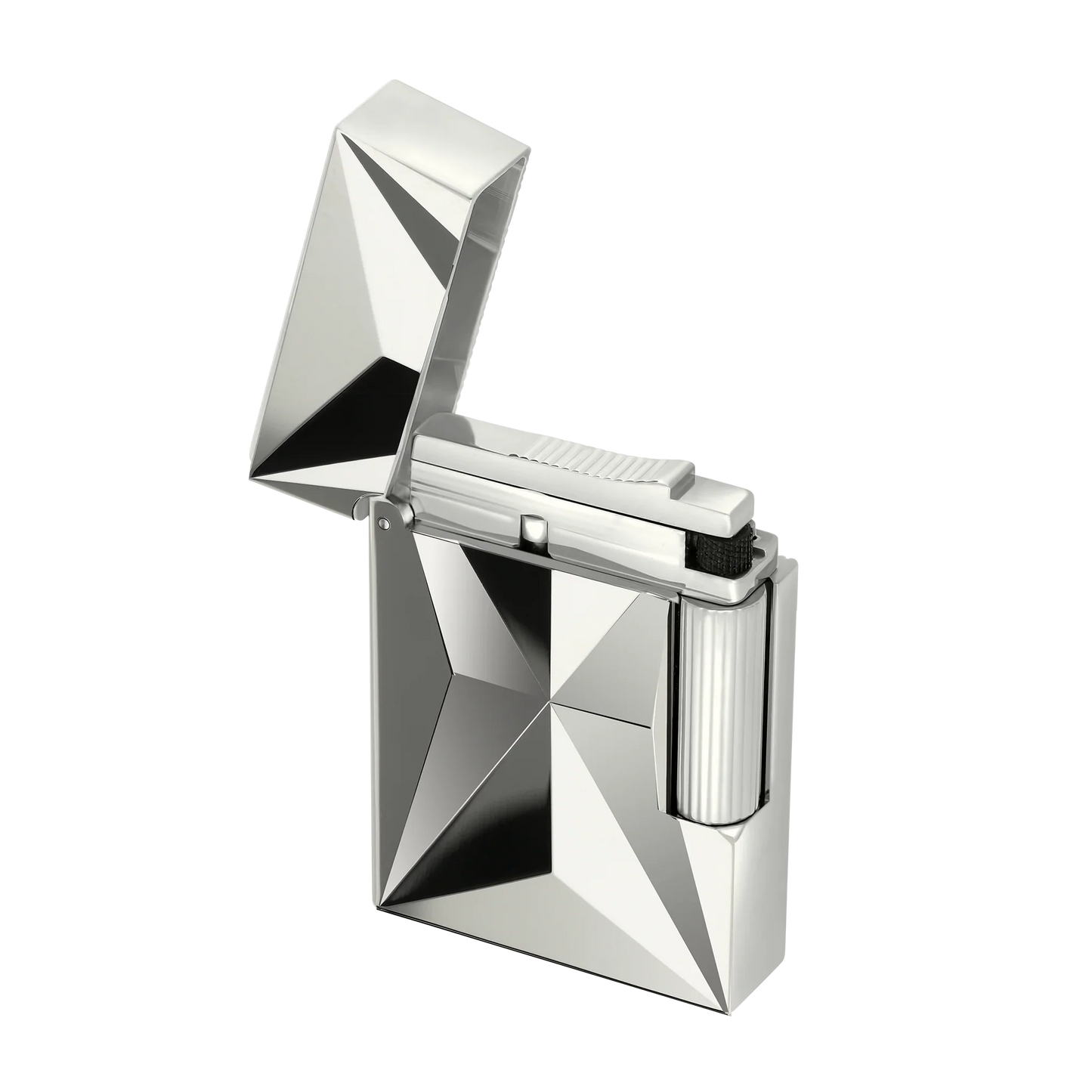 S.T. DUPONT Ligne 2 Small Fire X Palladium Lighter/Briquet C18610
