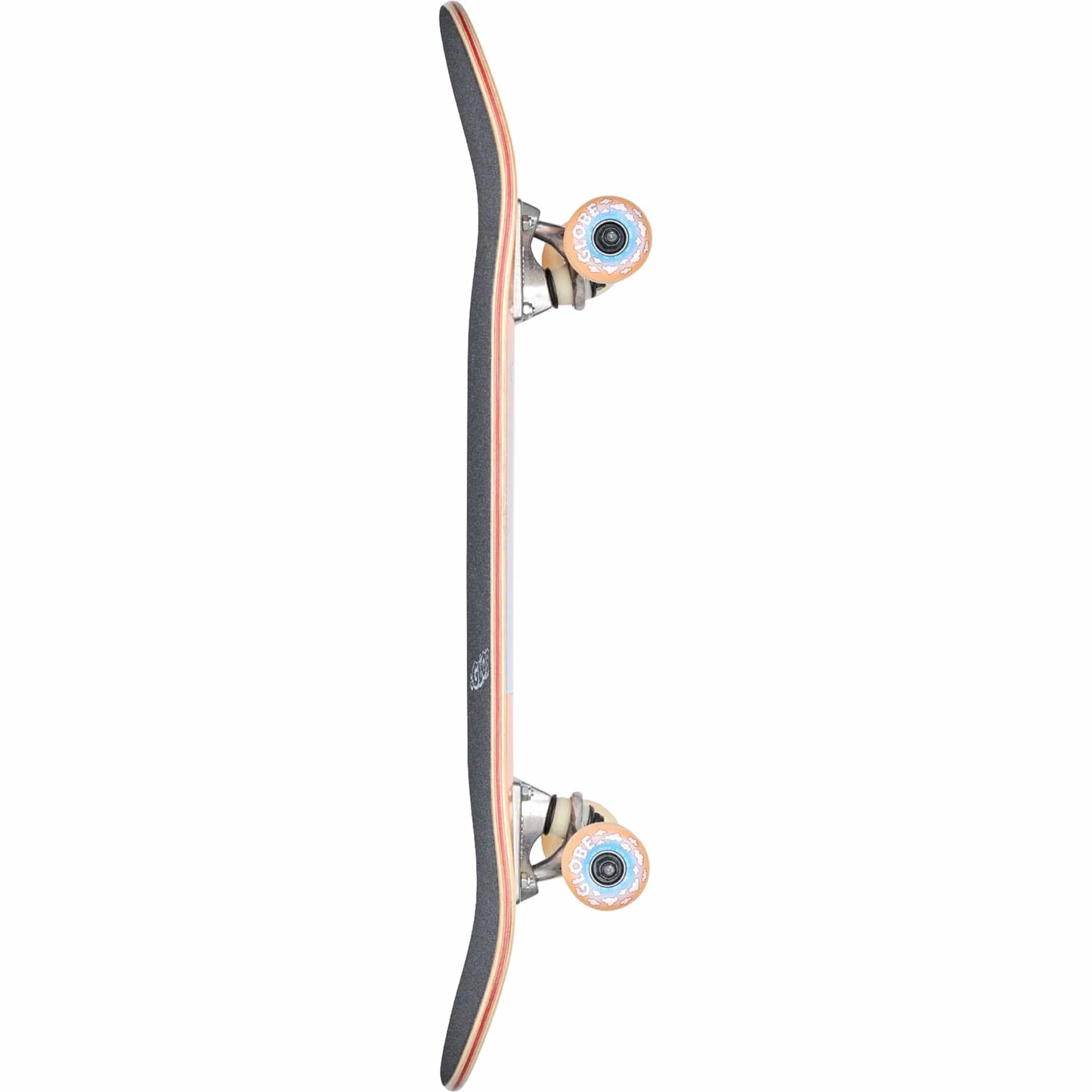 Globe Kids Wide Mini Skateboard Complete Flaming Eye 7.9"