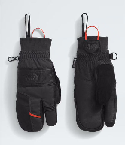 The North Face - Montana Pro SG GTX Trigger Mitt - Unisex - Leather Brown/Asphalt Grey
