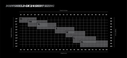 Men's Bodyshield Goalkeeper 3/4 Undershirt